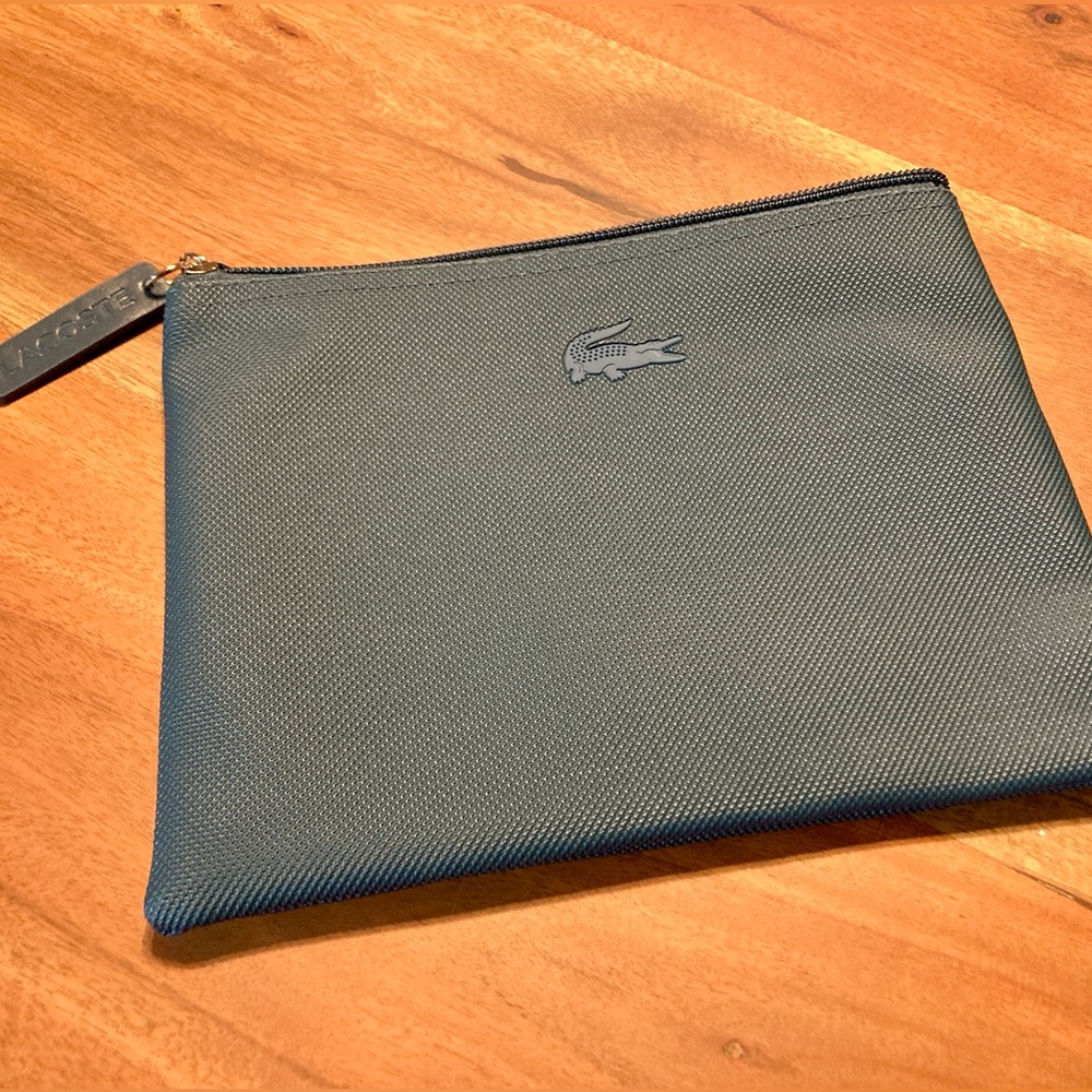 Lacoste Men's Dark Blue Toiletry Travel Pouch/Case by Turkish Airlines
